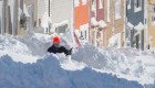 Así quedó Terranova, Canadá, tras nevadas récord