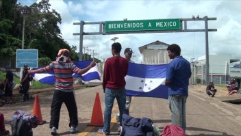 Guardia Nacional repele a migrantes de nueva caravana