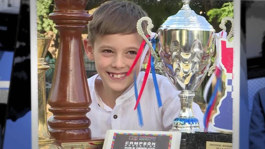 Conoce al niño ajedrecista más destacado de Argentina