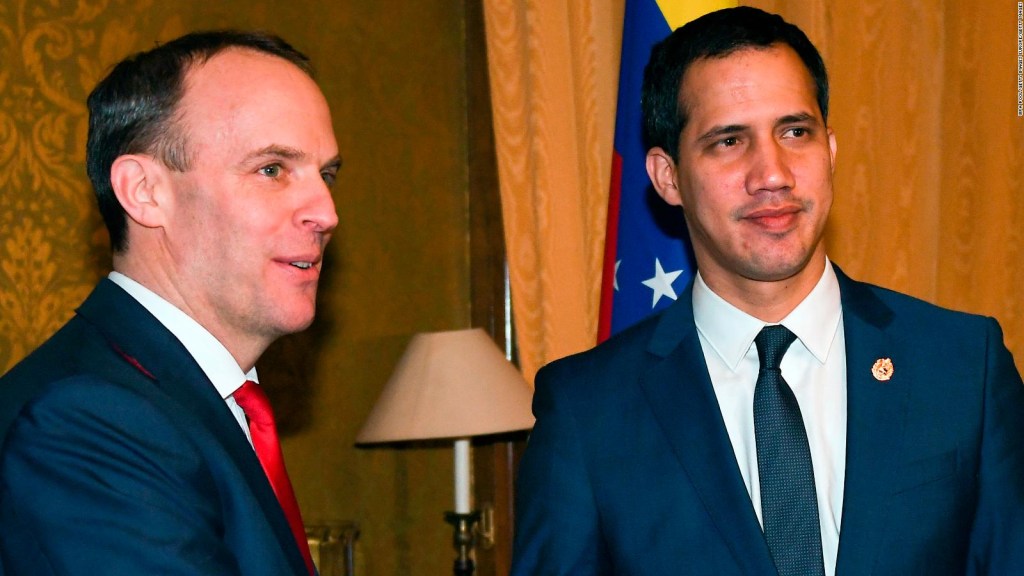 Guaidó busca el apoyo de líderes europeos