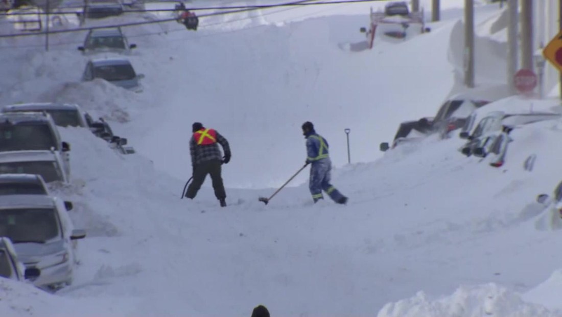 Canadá: estado de emergencia por nevadas en Newfoundland