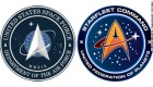 ¿Copia la Fuerza Espacial de EE.UU. un logo de Star Trek?