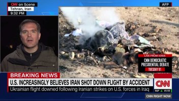 Irán no niega tajantemente la hipótesis de que el avión ucraniano fuera derribado por error