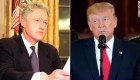 Las reacciones de Trump y Clinton tras sus juicios políticos
