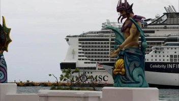Desembarco de crucero en Cozumel causa polémica