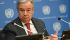 Para el secretario de la ONU, esta crisis es la más fuerte desde la Segunda Guerra Mundial