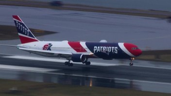 De China a Boston: El viaje del avión de los Patriots