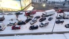 54 vehículos involucrados en accidente masivo en Chicago