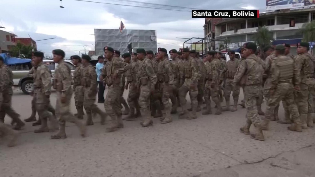 Militarizan Santa Cruz en Bolivia por el covid-19