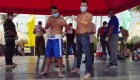 Nicaragüenses asistieron a evento de box en medio de la pandemia