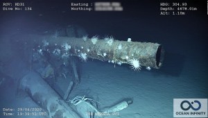 Hallan los restos del mítico acorazado USS Nevada