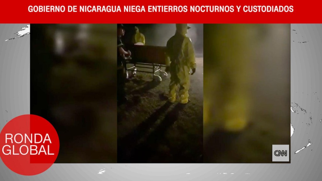 Gobierno de Nicaragua niega entierros nocturnos y más