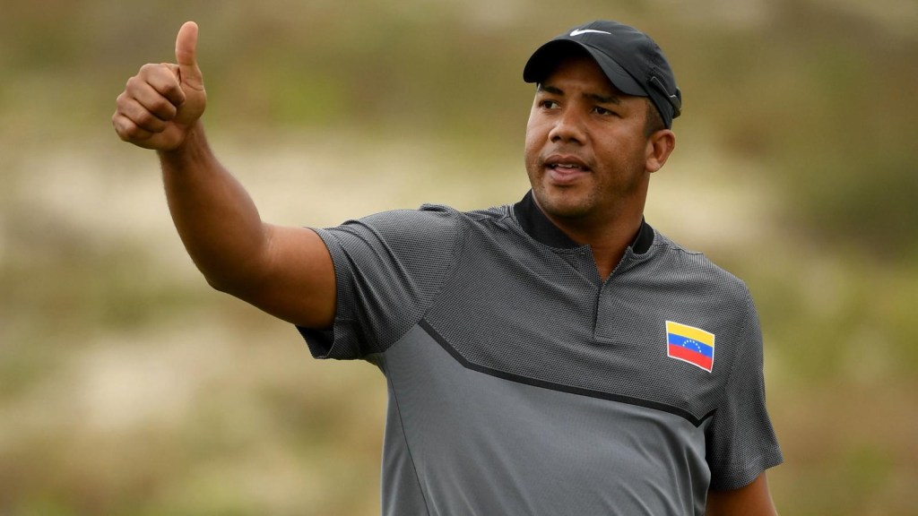 Golfista venezolano Jhonattan Vegas, preocupado por la situación de su país