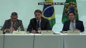 Reunión de Bolsonaro habría ignorado la pandemia