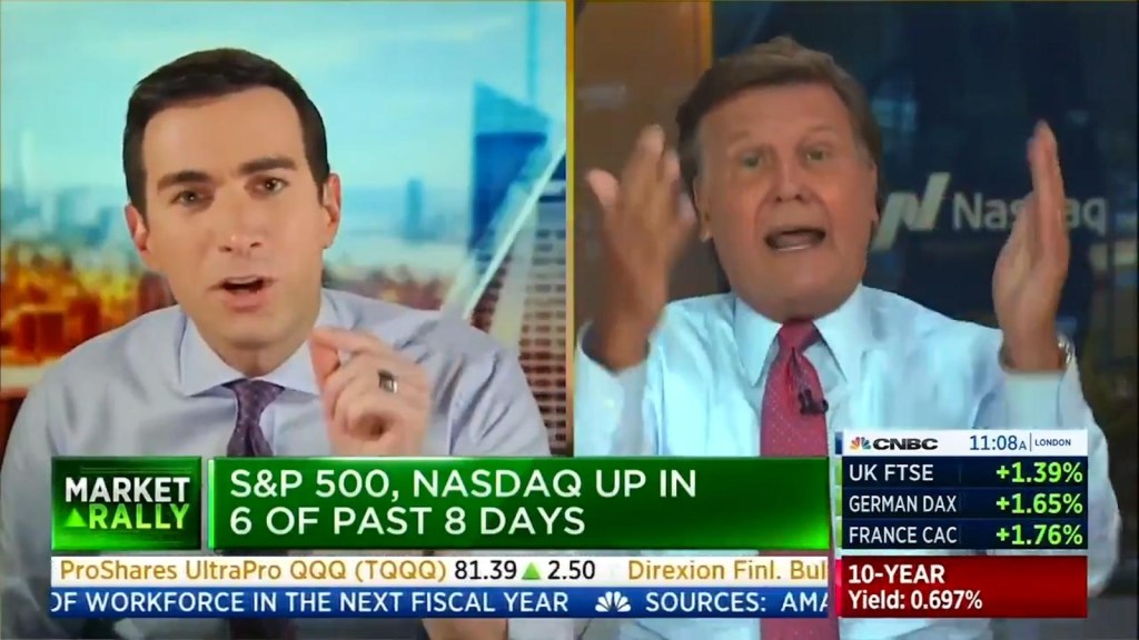 Presentadores de CNBC tienen un airado intercambio al aire