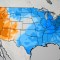 Récord de calor regresa al oeste de Estados Unidos mientras récord de frío se precipita al este