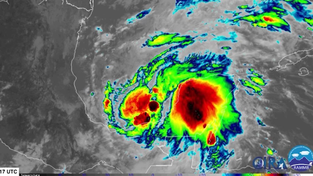 Se forma tormenta tropical Cristobal en Golfo de México