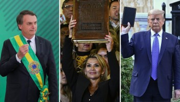 Cristianismo y poder: las similitudes entre Áñez, Bolsonaro y Trump