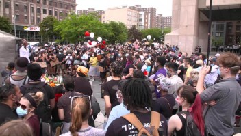 Manifestaciones por la muerte de George Floyd en Nueva York