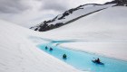 Un viaje en kayak a través de un glaciar