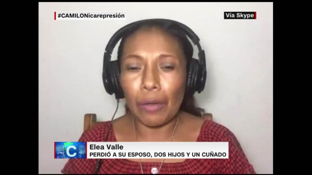 Mujer nicaragüense denuncia acoso por el gobierno de Daniel Ortega