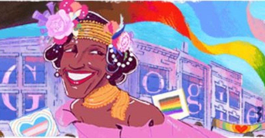 Orgullo Gay: El homenaje de Google a Marsha P. Johnson