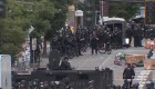 Policía de Seattle retira a manifestantes