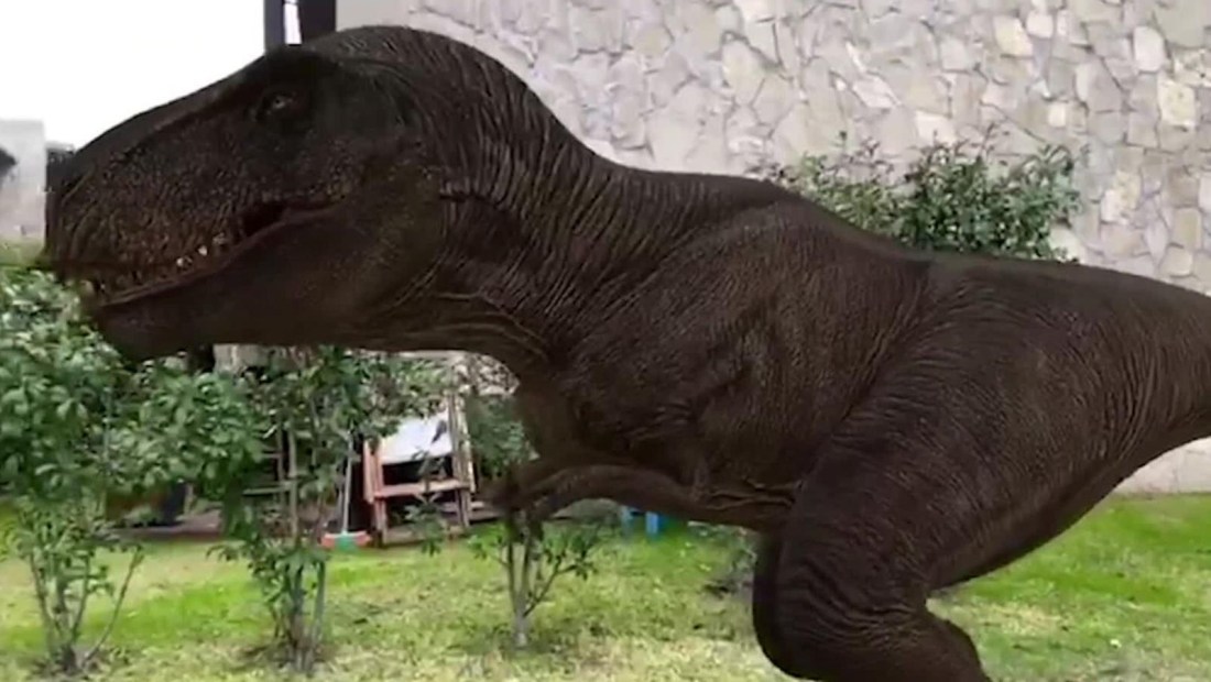 Viral: Google te permite tener un dinosaurio en tu casa
