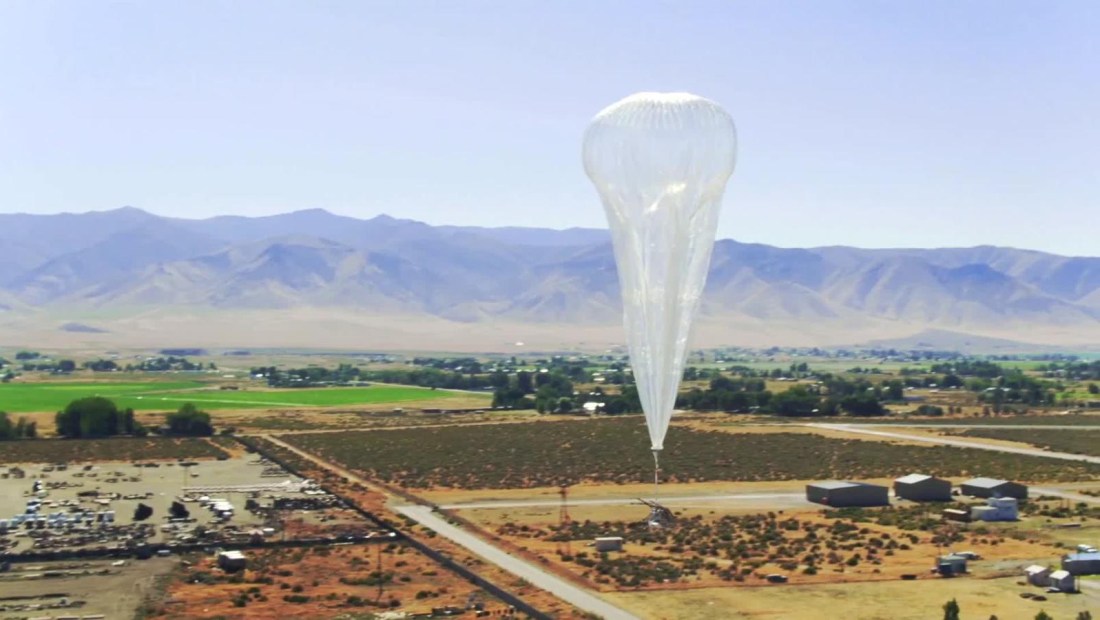 Proyecto Loon de Google ya provee internet usando globos