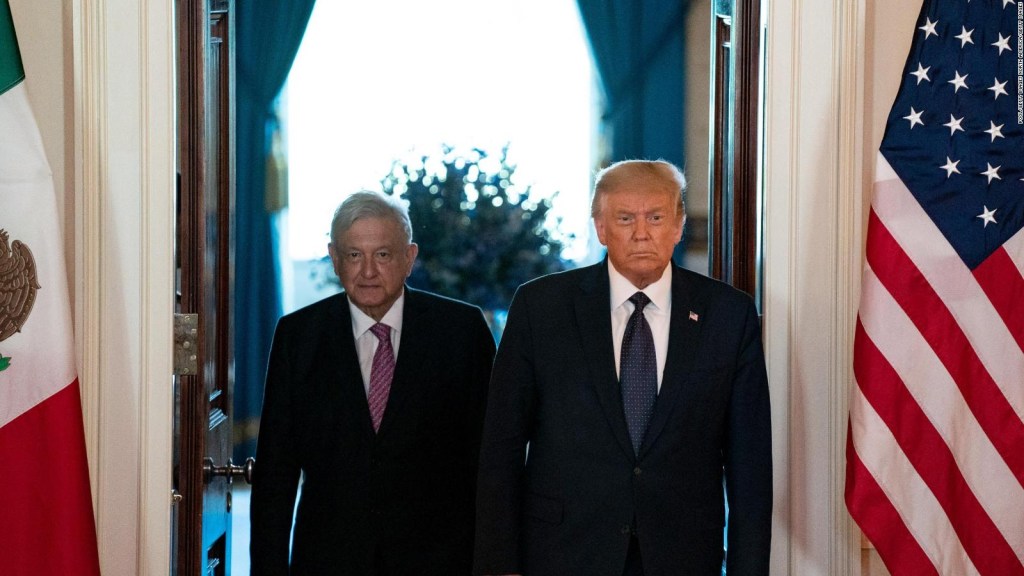 Encuentro entre López Obrador y Donald Trump, marcado por elogios mutuos