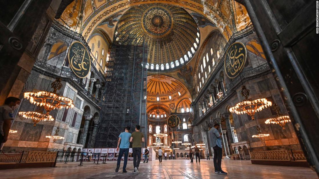 Santa Sofía - mezquita - Erdogan