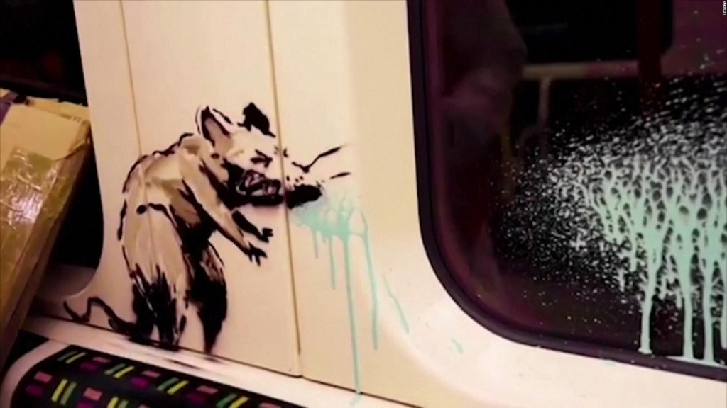 Las ratas de Banksy llegan al metro de Londres