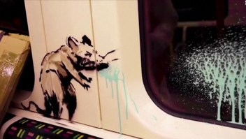Las ratas de Banksy llegan al metro de Londres