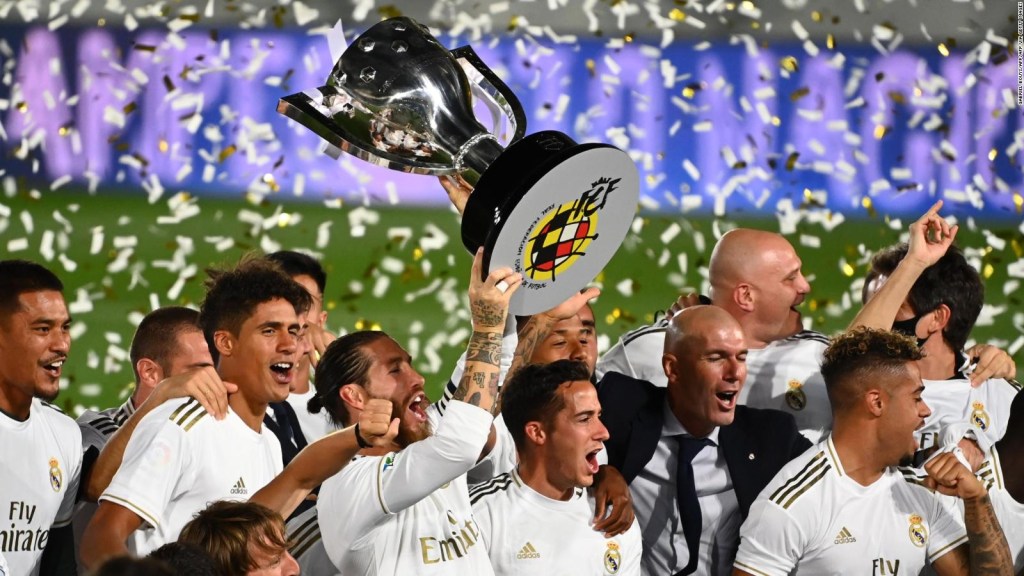 El Real Madrid conquista su título 34 de liga española