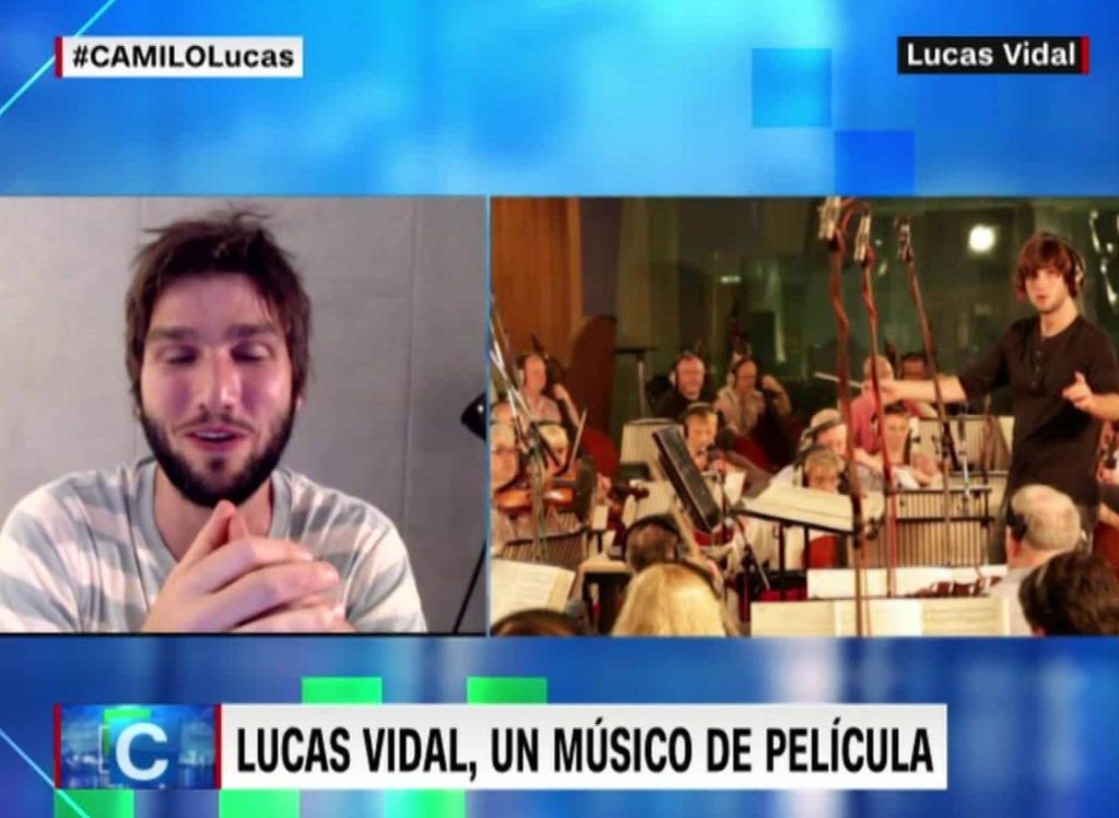 Lucas Vidal, un músico de película