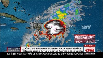 Puerto Rico, en estado de alerta por tormenta Isaías