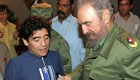 Cuba, la otra casa de Maradona