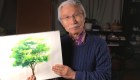 Abuelo y pintor se vuelve sensación en YouTube