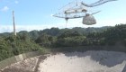 Observatorio de Arecibo colapsa previo a su demolición