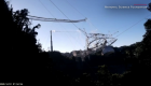 El momento del colapso del Observatorio de Arecibo