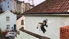 Aparece nueva obra de Banksy en Inglaterra