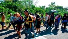 Migrantes varados en México, dispuestos a llegar a EE.UU.