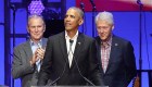 Obama, Bush y Clinton graban video en honor a Biden