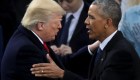 ¿Cómo fue el cambio de mando entre Obama y Trump?