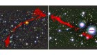 Estudio revela dos radiogalaxias gigantes