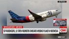 Desaparece un avión en Indonesia minutos después de despegar