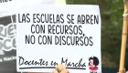 Docentes se oponen a clases presenciales en Argentina