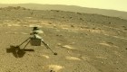 El helicóptero Ingenuity pisa el suelo de Marte