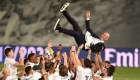 Zidane llenó de títulos las vitrinas del Madrid