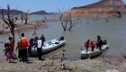 El panteón que la sequía en México dejó al descubierto